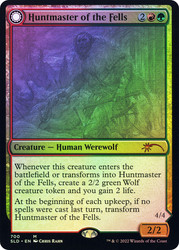 Huntmaster of the Fells // Ravager of the Fells (Secret Lair) (#700)\nPromo: General\nSingle\nMagic The Gathering