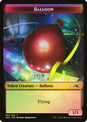 {Balloon Token} // {Cat Token}\nUnfinity\nSingle\nMagic The Gathering