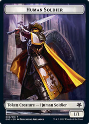 {Human Soldier Token} // {Zombie Token}\nGame Night: Free-for-All\nSingle\nMagic The Gathering