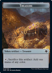 {Treasure Token} // {Zombie Token}\nGame Night: Free-for-All\nSingle\nMagic The Gathering