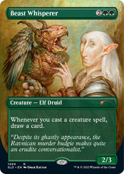 Beast Whisperer (Secret Lair) (Borderless)\nPromo: General\nSingle\nMagic The Gathering