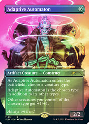 Adaptive Automaton (Secret Lair) (Borderless)\nPromo: General\nSingle\nMagic The Gathering