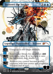 Tezzeret the Seeker (Secret Lair) (Borderless)\nPromo: General\nSingle\nMagic The Gathering