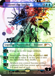 Tezzeret the Seeker (Secret Lair) (Borderless)\nPromo: General\nSingle\nMagic The Gathering