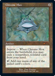 Chrome Mox (Secret Lair Countdown) (Retro Frame)\nPromo: General\nSingle\nMagic The Gathering