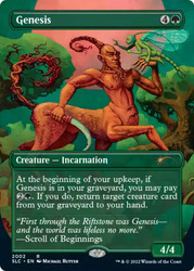 Genesis (Secret Lair Countdown) (Borderless)\nPromo: General\nSingle\nMagic The Gathering