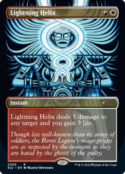 Lightning Helix (Secret Lair Countdown) (Borderless)\nPromo: General\nSingle\nMagic The Gathering