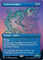 Tradewind Rider (Secret Lair Countdown) (Borderless)\nPromo: General\nSingle\nMagic The Gathering