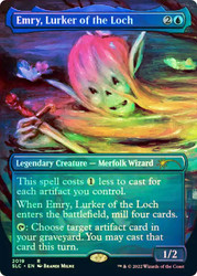 Emry, Lurker of the Loch (Secret Lair Countdown) (Borderless)\nPromo: General\nSingle\nMagic The Gathering