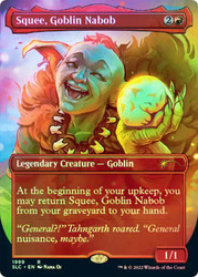 Squee, Goblin Nabob (Secret Lair Countdown) (Borderless)\nPromo: General\nSingle\nMagic The Gathering