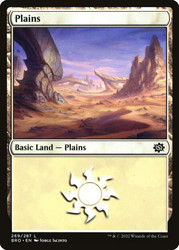 Plains (#269)\nThe Brothers' War\nSingle\nMagic The Gathering