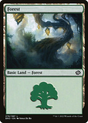 Forest (#276)\nThe Brothers' War\nSingle\nMagic The Gathering