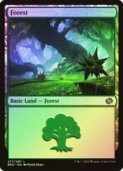 Forest (#277)\nThe Brothers' War\nSingle\nMagic The Gathering