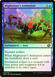 Mightstone's Animation\nThe Brothers' War\nSingle\nMagic The Gathering