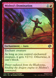 Mishra's Domination\nThe Brothers' War\nSingle\nMagic The Gathering