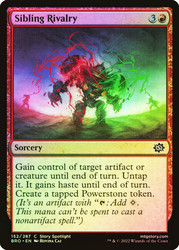Sibling Rivalry\nThe Brothers' War\nSingle\nMagic The Gathering