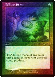 Fellwar Stone (Secret Lair) (#708) (Foil Etched)\nPromo: General - Alternate Foil\nSingle\nMagic The Gathering