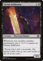 Gixian Infiltrator\nThe Brothers' War\nSingle\nMagic The Gathering