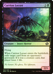 Carrion Locust\nThe Brothers' War\nSingle\nMagic The Gathering