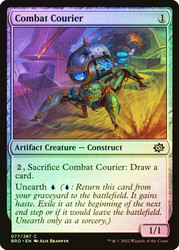 Combat Courier\nThe Brothers' War\nSingle\nMagic The Gathering