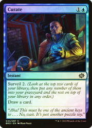 Curate\nThe Brothers' War\nSingle\nMagic The Gathering
