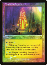 Mishra's Foundry (Buy-a-Box) (Retro Frame)\nPromo: General\nSingle\nMagic The Gathering