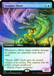 Synapse Sliver (Secret Lair) (Extended Art)\nPromo: General\nSingle\nMagic The Gathering