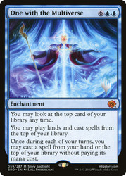 One with the Multiverse (Promo Pack) (The Brothers' War)\nPromo: Planeswalker Stamped\nSingle\nMagic The Gathering