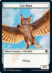 {Cat Bird Token} // {Thopter Token} (Colorless)\nStarter Commander Decks\nSingle\nMagic The Gathering