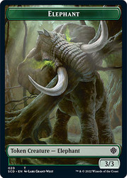 {Elephant Token} // {Thopter Token} (Colorless)\nStarter Commander Decks\nSingle\nMagic The Gathering