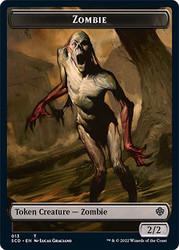 {Zombie Token} // {Zombie Army Token}\nStarter Commander Decks\nSingle\nMagic The Gathering