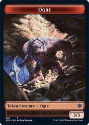 {Ogre Token} // {Zombie Token}\nStarter Commander Decks\nSingle\nMagic The Gathering