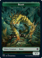 {Beast Token} // {Beast Token}\nStarter Commander Decks\nSingle\nMagic The Gathering