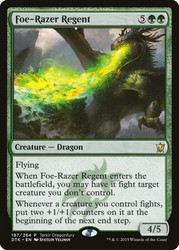 Foe-Razer Regent (Tarkir Dragonfury)\nPromo: General\nSingle\nMagic The Gathering
