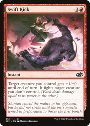 Swift Kick\nJumpstart 2022\nSingle\nMagic The Gathering