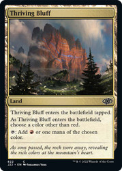 Thriving Bluff\nJumpstart 2022\nSingle\nMagic The Gathering