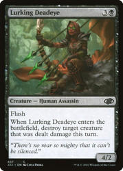 Lurking Deadeye\nJumpstart 2022\nSingle\nMagic The Gathering