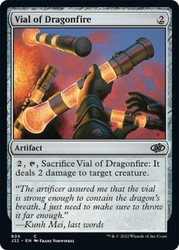 Vial of Dragonfire\nJumpstart 2022\nSingle\nMagic The Gathering