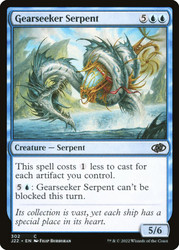 Gearseeker Serpent\nJumpstart 2022\nSingle\nMagic The Gathering