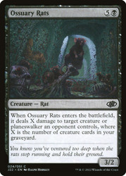 Ossuary Rats\nJumpstart 2022\nSingle\nMagic The Gathering