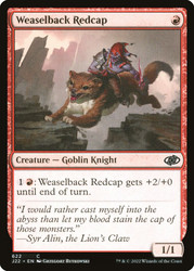 Weaselback Redcap\nJumpstart 2022\nSingle\nMagic The Gathering