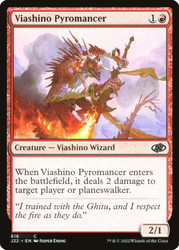Viashino Pyromancer\nJumpstart 2022\nSingle\nMagic The Gathering