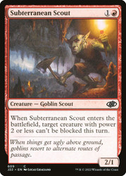 Subterranean Scout\nJumpstart 2022\nSingle\nMagic The Gathering