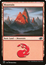 Mountain (#108)\nJumpstart 2022\nSingle\nMagic The Gathering