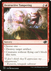 Destructive Tampering\nJumpstart 2022\nSingle\nMagic The Gathering