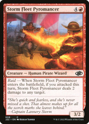 Storm Fleet Pyromancer\nJumpstart 2022\nSingle\nMagic The Gathering