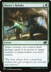 Master's Rebuke\nJumpstart 2022\nSingle\nMagic The Gathering