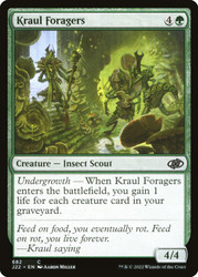 Kraul Foragers\nJumpstart 2022\nSingle\nMagic The Gathering