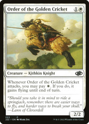 Order of the Golden Cricket\nJumpstart 2022\nSingle\nMagic The Gathering