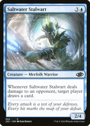 Saltwater Stalwart\nJumpstart 2022\nSingle\nMagic The Gathering